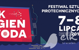 Pirotecnici Arts Festival Elk, fuoco e acqua