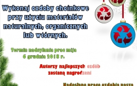 Konkurs "Bombkowy recykling"
