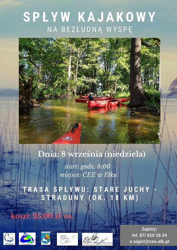 plakat spływ kajakowy 8 września.jpg2.jpg