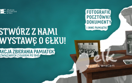 Stwórz z nami wystawę o Ełku!