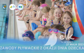 Zawody pływackie z okazji Dnia Dziecka