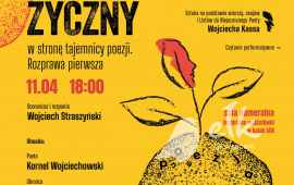 Kamyk Metafizyczny w stronę tajemnicy poezji. Rozprawa pierwsza. Teatr 30 minut.