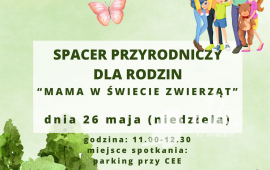 Nature walk for families "Mom in the world of animals"
