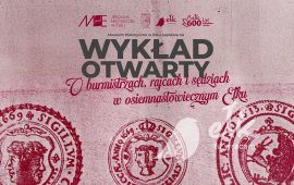 Wykład otwarty: O burmistrzach, rajcach i sędziach w osiemnastowiecznym Ełku