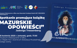 Spotkanie promujące książkę „Mazurskie opowieści” Jadwigi Tressenberg
