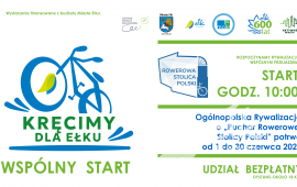 Wspólny start na rozpoczęcie Rowerowej Stolicy Polski