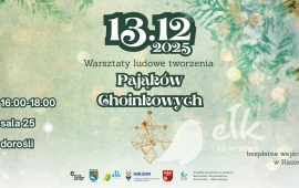 Warsztaty ludowe tworzenia pająków choinkowych