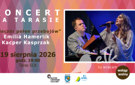 Wieczór pełen przebojów | Koncerty na tarasie ECK