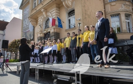 1 Maja - Obchody 15-tej rocznicy wstąpienia Polski do UE