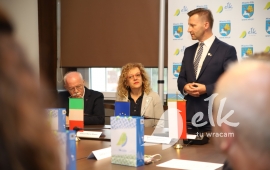 Turniej Piłki Siatkowej Miast Partnerskich Ełk - Orbassano