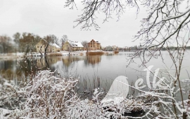Ełk zimą