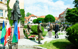 Ełk - Obchody 101. rocznicy Bitwy Warszawskiej „Cudu nad Wisłą”