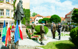 Ełk - Obchody 101. rocznicy Bitwy Warszawskiej „Cudu nad Wisłą”