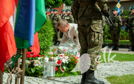 Ełk - Obchody 101. rocznicy Bitwy Warszawskiej „Cudu nad Wisłą”
