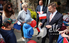 Ełk - 2 maja 2023  - Dzień Flagi
