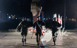 Ełk - Obchody 42. rocznicy wprowadzenia stanu wojennego w Polsce