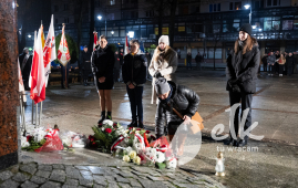Ełk - Obchody 42. rocznicy wprowadzenia stanu wojennego w Polsce