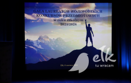 Gala Laureatów Wojewódzkich Konkursów Przedmiotowych 2024