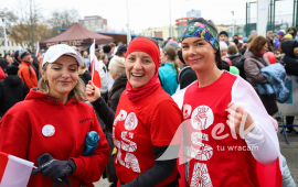 Bieg Niepodległości, zdjęcie uczestniczek biegu