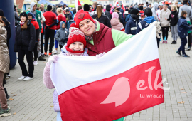 Bieg Niepodległości, zdjęcie uczestników przed startem