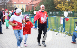 Bieg Niepodległości, bieg ulicami miasta