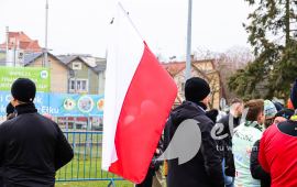Bieg Niepodległości, biało-czerwona flaga
