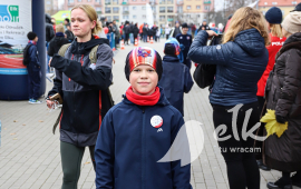 Bieg Niepodległości, zdjęcie uczestnika biegu