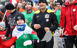 Bieg Niepodległości, bieg ulicami miasta