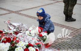 Obchody Narodowego Święta Niepodległości, Delegacja składająca kwiaty