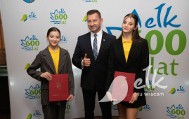 Wręczenie stypendiów za aktywność społeczną i wyniki w nauce, stypendyści, Urząd Miasta Ełku