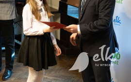 Wręczenie stypendiów za aktywność społeczną i wyniki w nauce, stypendyści, Urząd Miasta Ełku