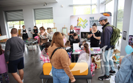Wariacje z Nauką w Parku Naukowo-Technologicznym, festyn rodzinny, zabawa, eksperymenty