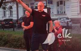 81. rocznica wybuchu Powstania Warszawskiego, Park Solidarności, Pomnik "Poległym za Wolną i Niezawisłą Polskę", obchody, przemówienia, złożenie kwiatów