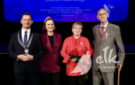 Wręczenie medali za długoletnie pożycie małżeńskie